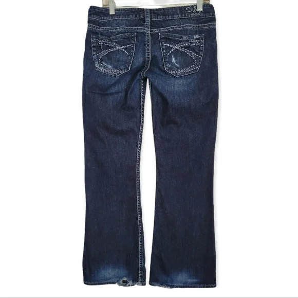 Silver Tuesday Bootcut Low Rise Jeans - Picture 2 of 11